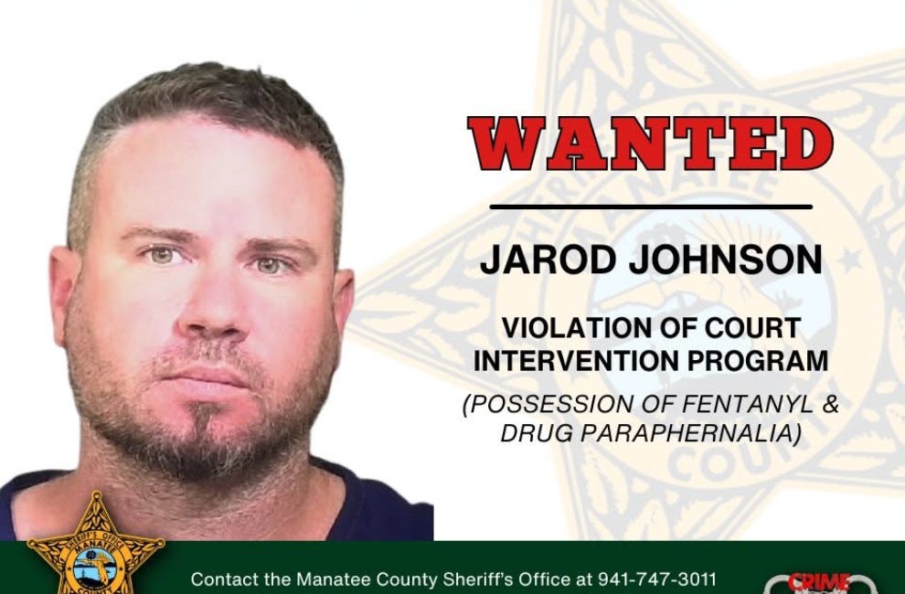 Warrant Issued for Manatee County Man Accused of Violating Court Intervention Program