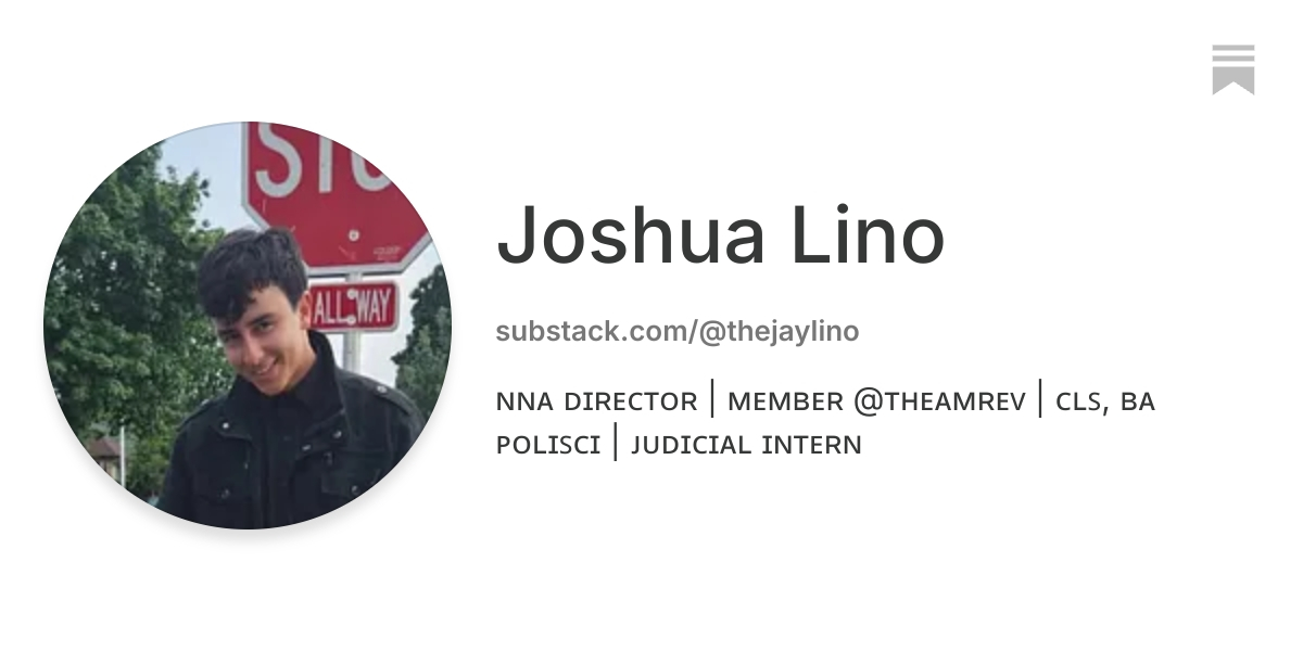 Joshua Lino | Substack