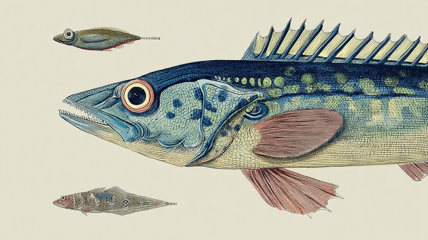 https://s.mj.run/OyVJF1w1NPI poster of fish in the style of illustration --ar 16:9 --profile 2n9eyxy --v 7 https://s.mj.run/OyVJF1w1NPI poster of fish in the style of illustration --ar 16:9 --profile 2n9eyxy --v 7