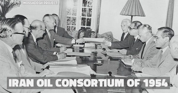 The Iran Oil Consortium | Archive of Documents (1953-1954)