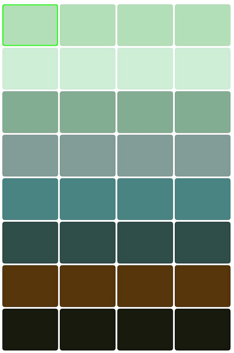rgbDesigner images in shades of green and brown
