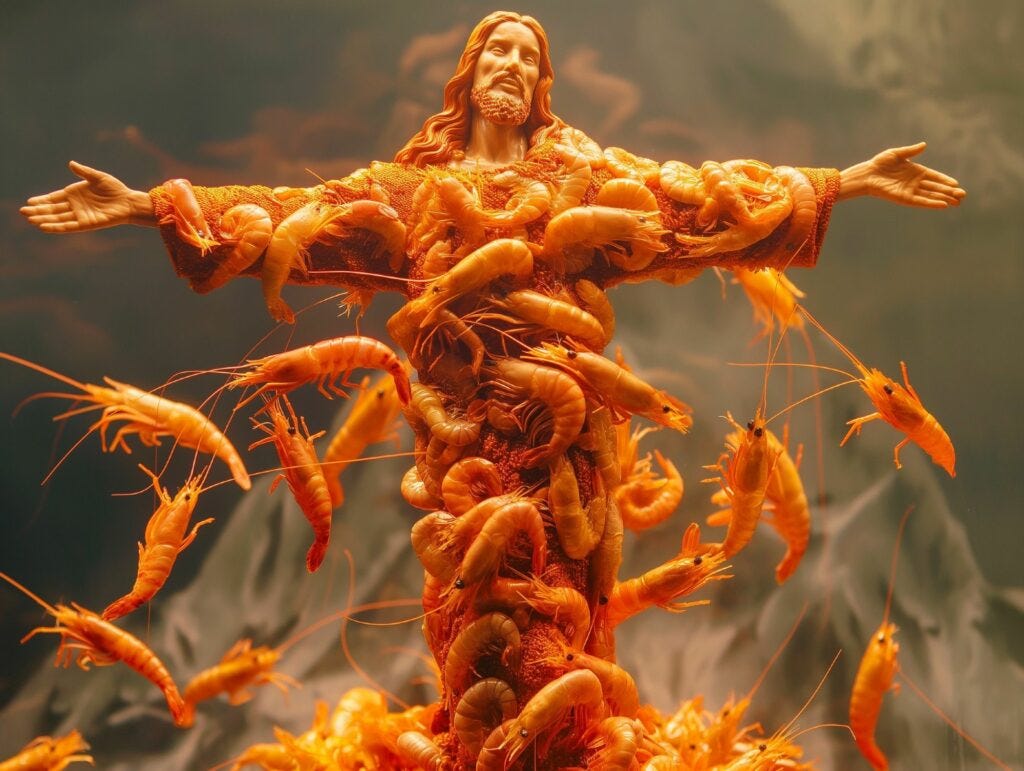 Shrimp Jesus