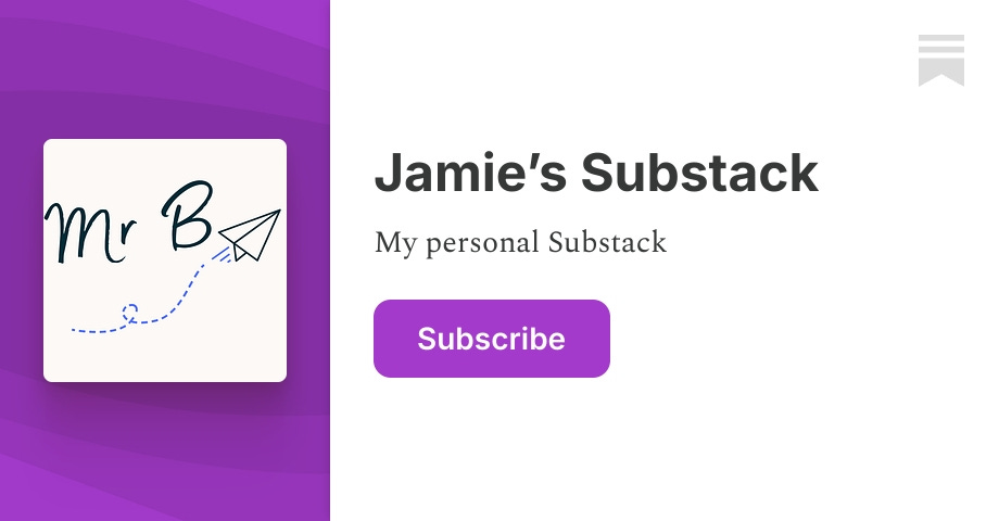 Jamie’s Substack | Substack