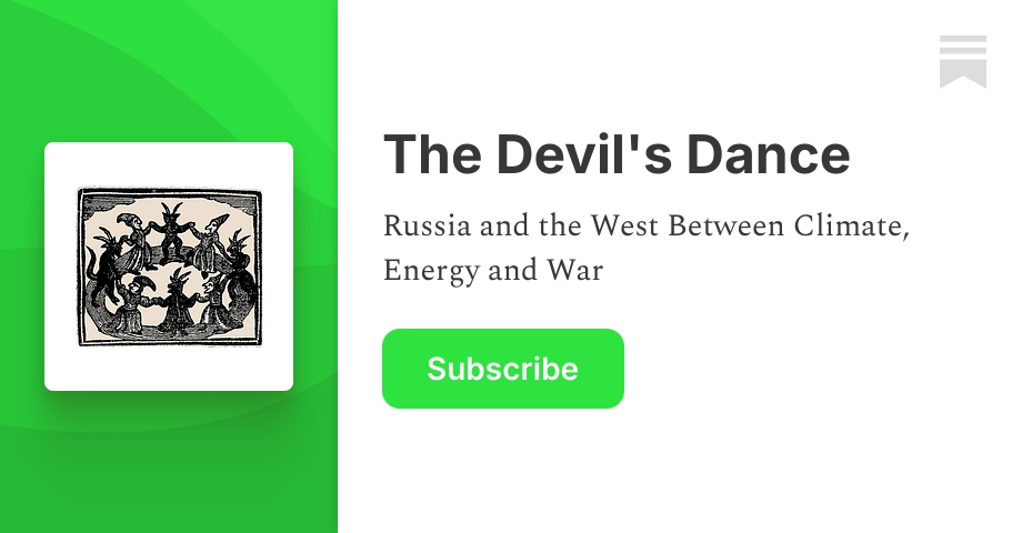 The Devil's Dance | Thane Gustafson | Substack