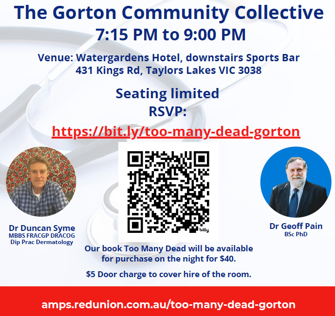 Another Live Gig! Meet me for an important update on Covid19 Jab Harms caused by Endotoxin