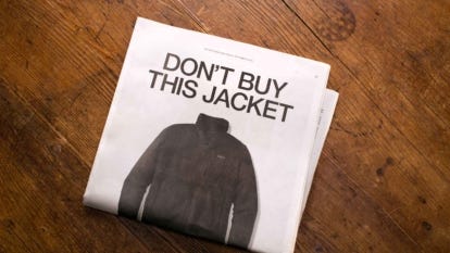 Don’t Buy This Jacket, Black Friday and the New York Times Don’t Buy This Jacket, Black Friday and the New York Times