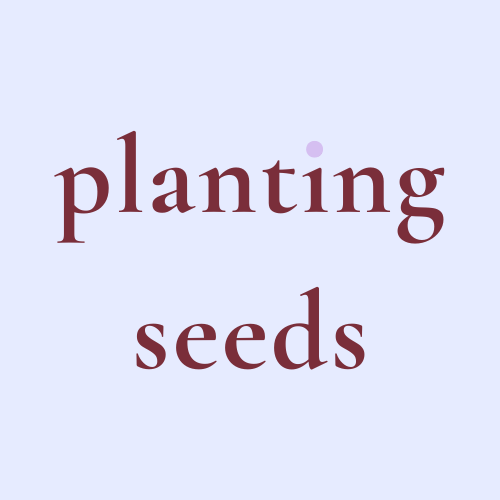 planting seeds