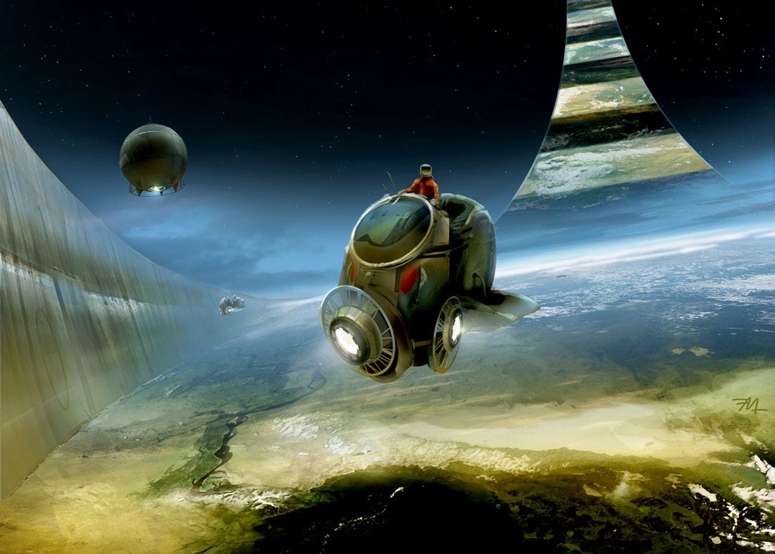 ringworld . illustration to larry nivens Ringworld novels ringworld . illustration to larry nivens Ringworld novels