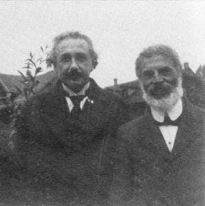Albert Einstein and Michele Besso