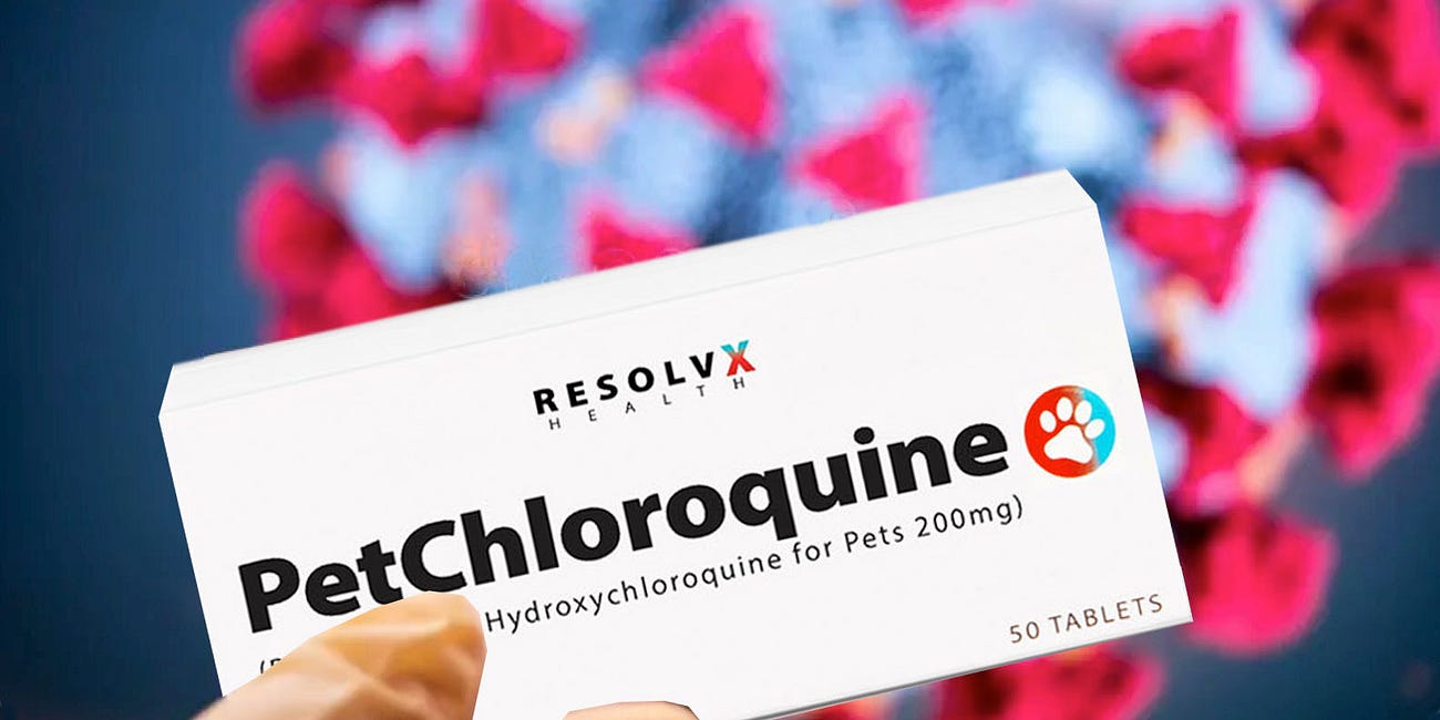 PetChloroquine: Pharmaceutical Grade Pure Hydroxychloroquine