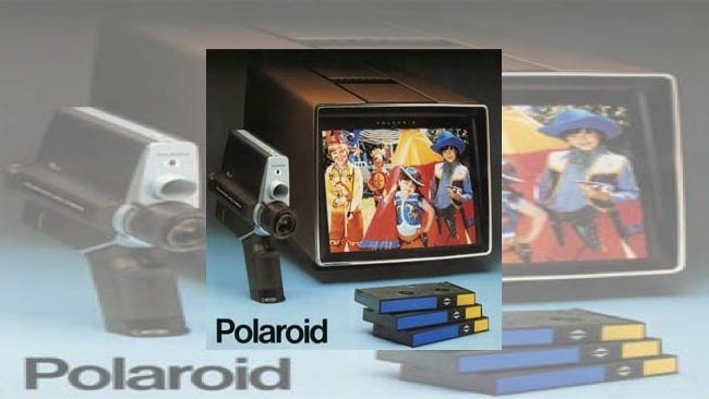 Polaroid once made an instant film camera too