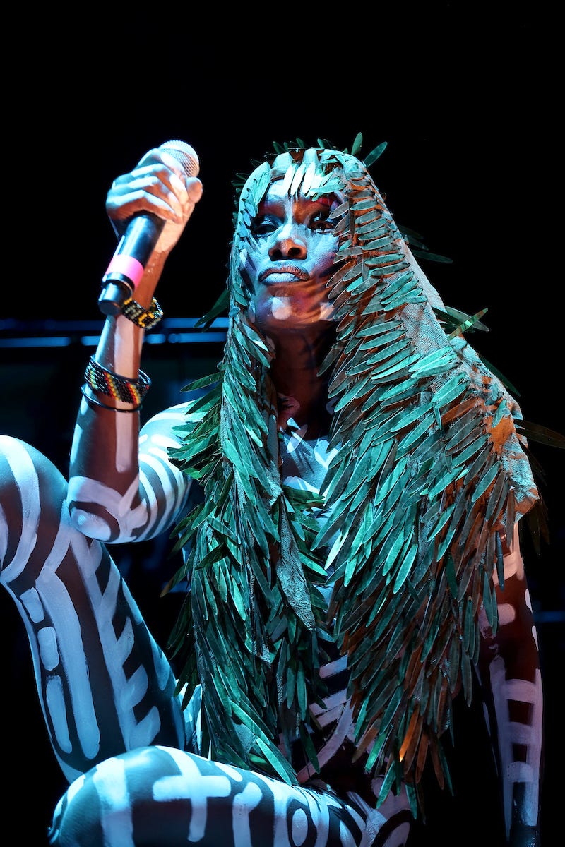 Grace Jones at Main Stage by Elli Papanopoulos for FYF Fest