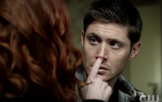 supernatural 1211 rowena touching dean wincheser nose supernatural 1211 rowena touching dean wincheser nose