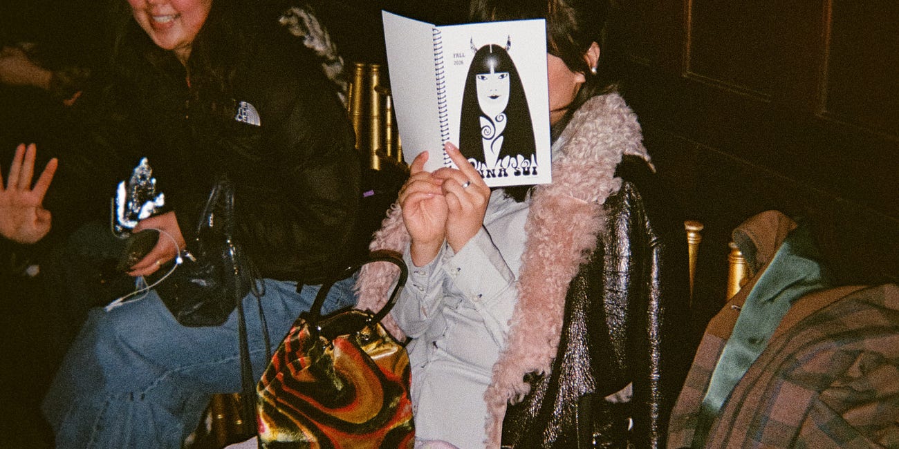 don’t go into credit card debt to attend fashion week