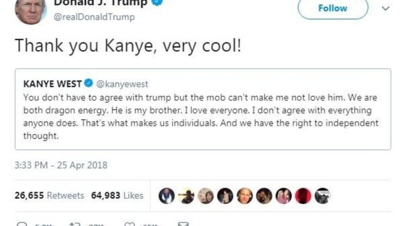 Kanye West criticizes Obama and praises Trump: 'The mob can't make me not love him'
