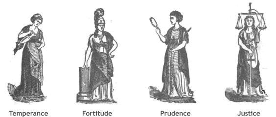 The Four Cardinal Virtues and Why You Should Review Them