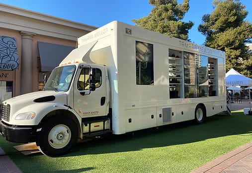 Experiential Marketing - Tamara Mellon Mobile Closet