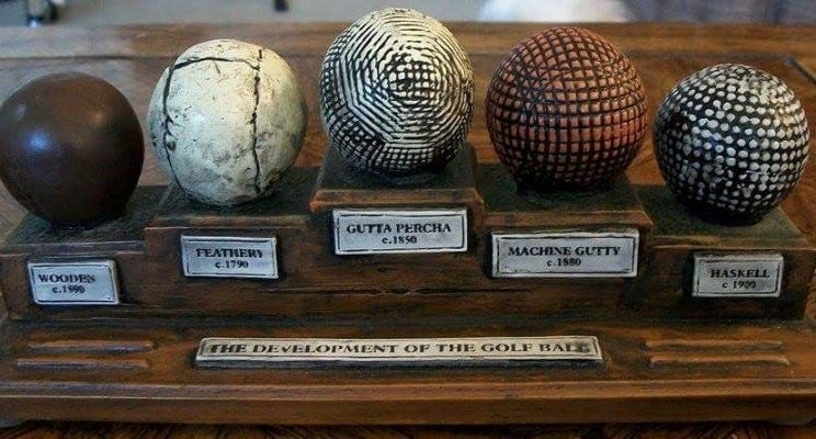 The Evolution of Golf- Part 2: The Golf Ball Has Always Driven Equipment  Innovations