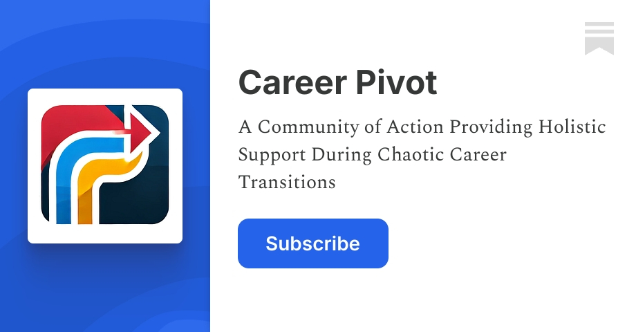 Career Pivot | Joe O'Connor | Substack