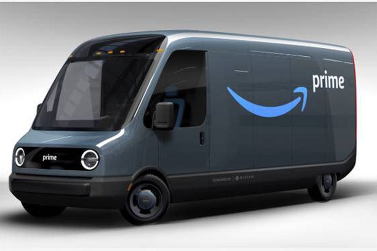 Amazon will order 100,000 electric delivery vans from EV startup Rivian,  Jeff Bezos says - The Verge