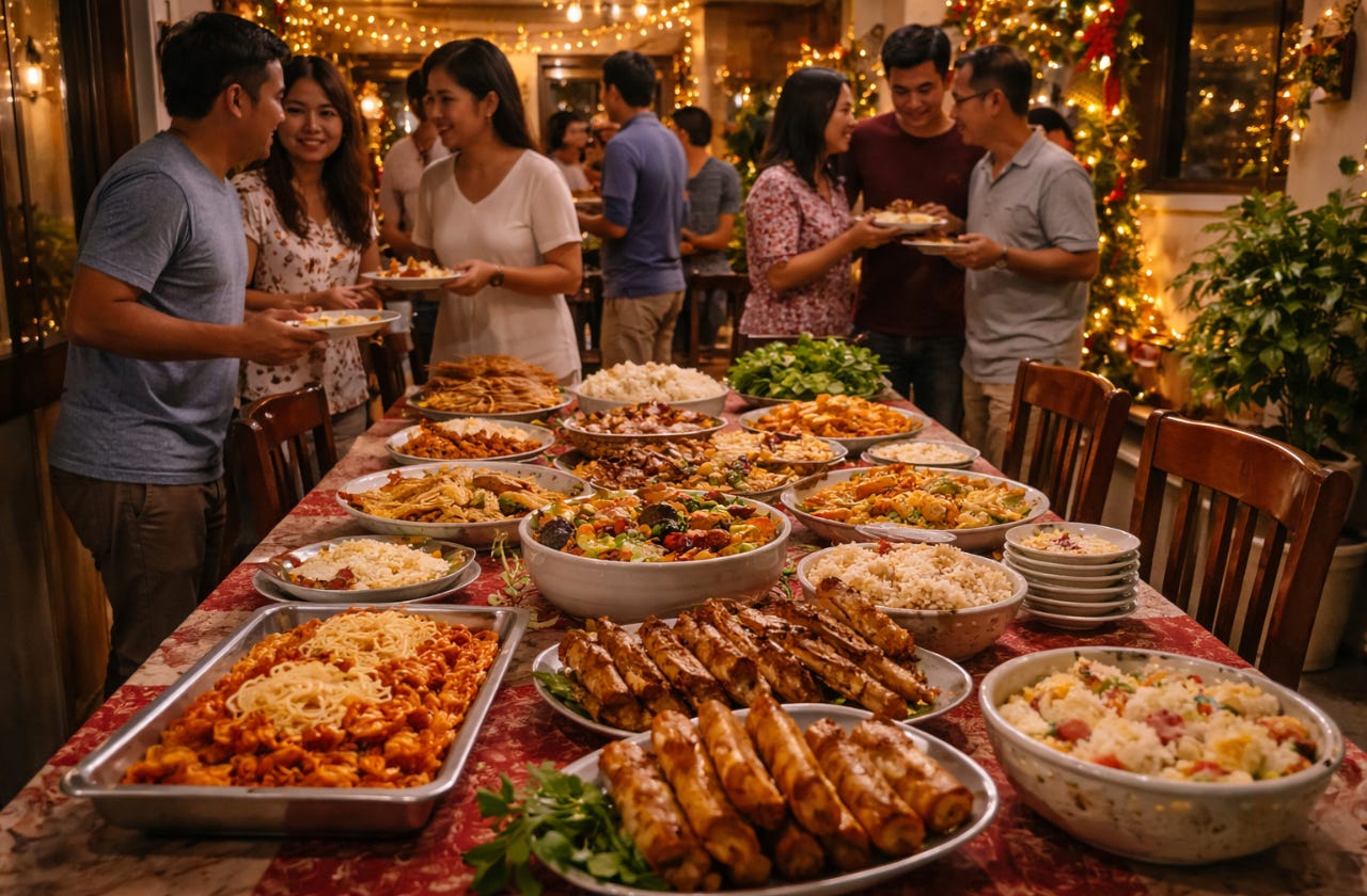 A Filipino Noche Buena Story - by Pasta Garcia