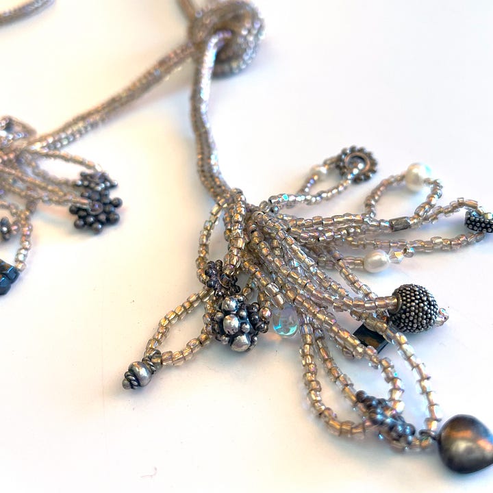 Image of lariat necklace