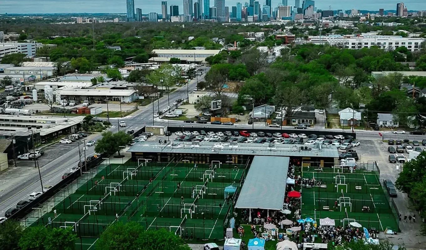 Padel courts at Padel39 In East Austin, TX Padel courts at Padel39 In East Austin, TX