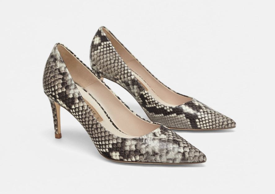 Zara snakeskin pumps Zara snakeskin pumps