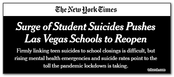surge of student suicides push las vegas school to repoen the new york times