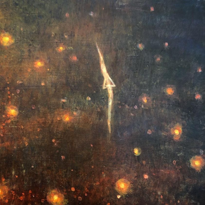 Human soul awaiting opportunity