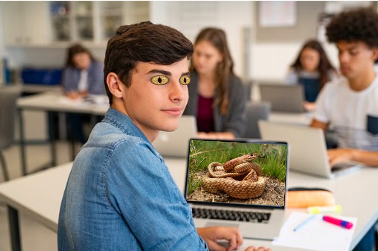 snake man