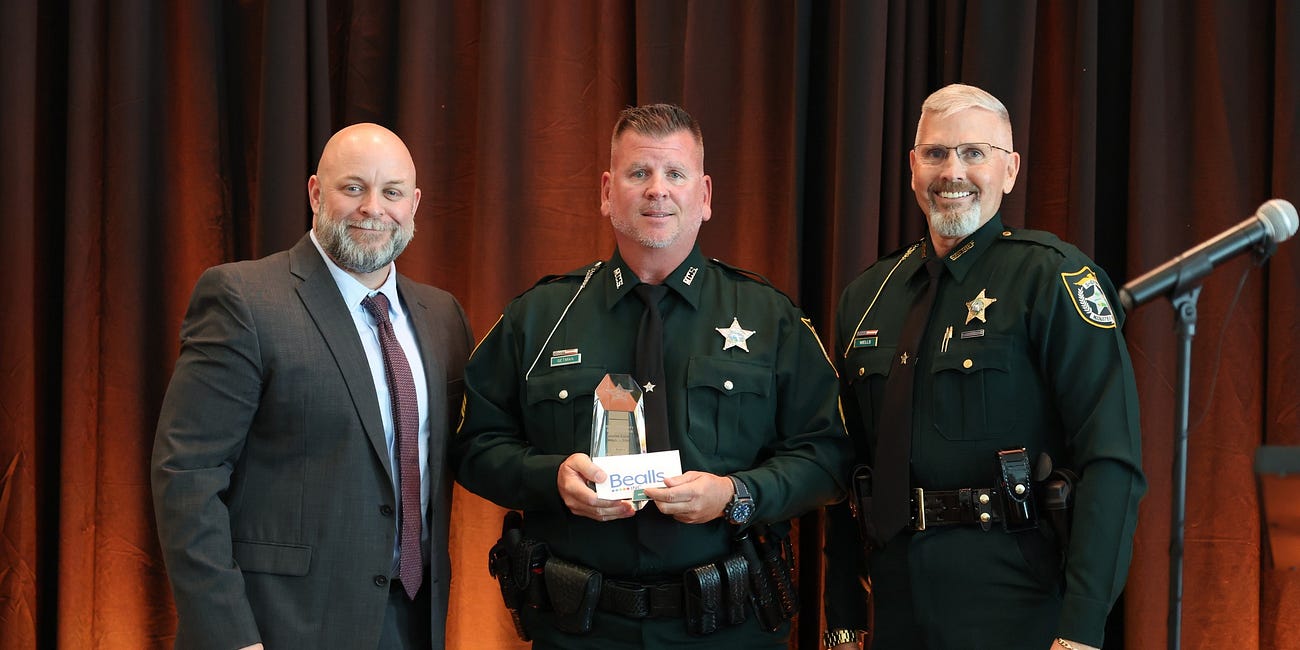 Deputy of the Year Honored for Heroic Beach Rescue