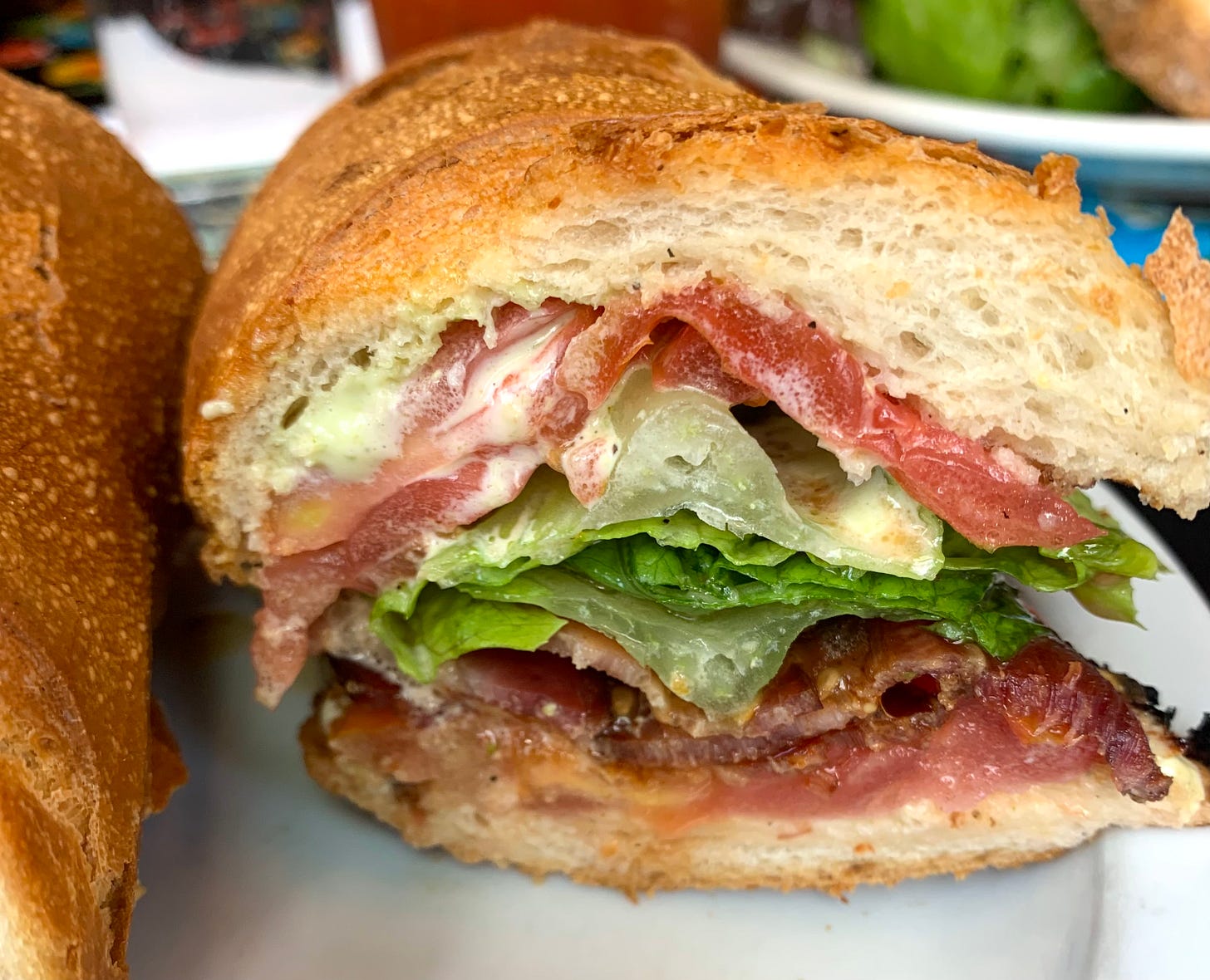 BLT sandwich.