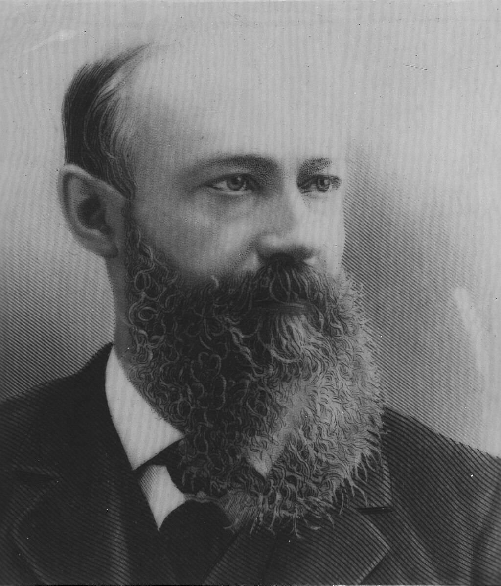 James Wesley Hyatt, c1890. James Wesley Hyatt, c1890.