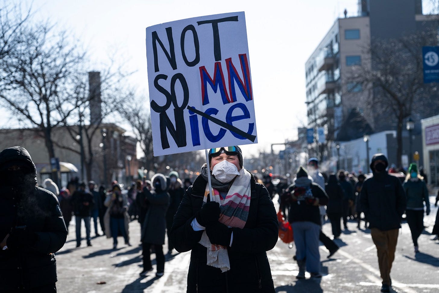 Minneapolis Protests After Alex Pretti's Killing, in Photos
