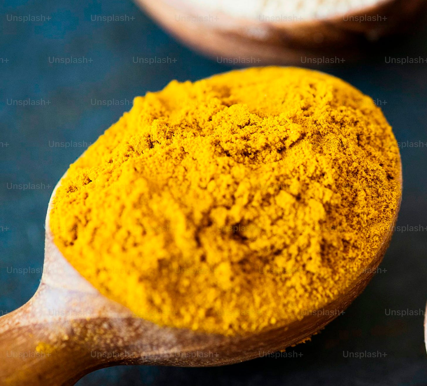 Closeup of mixed spice powder