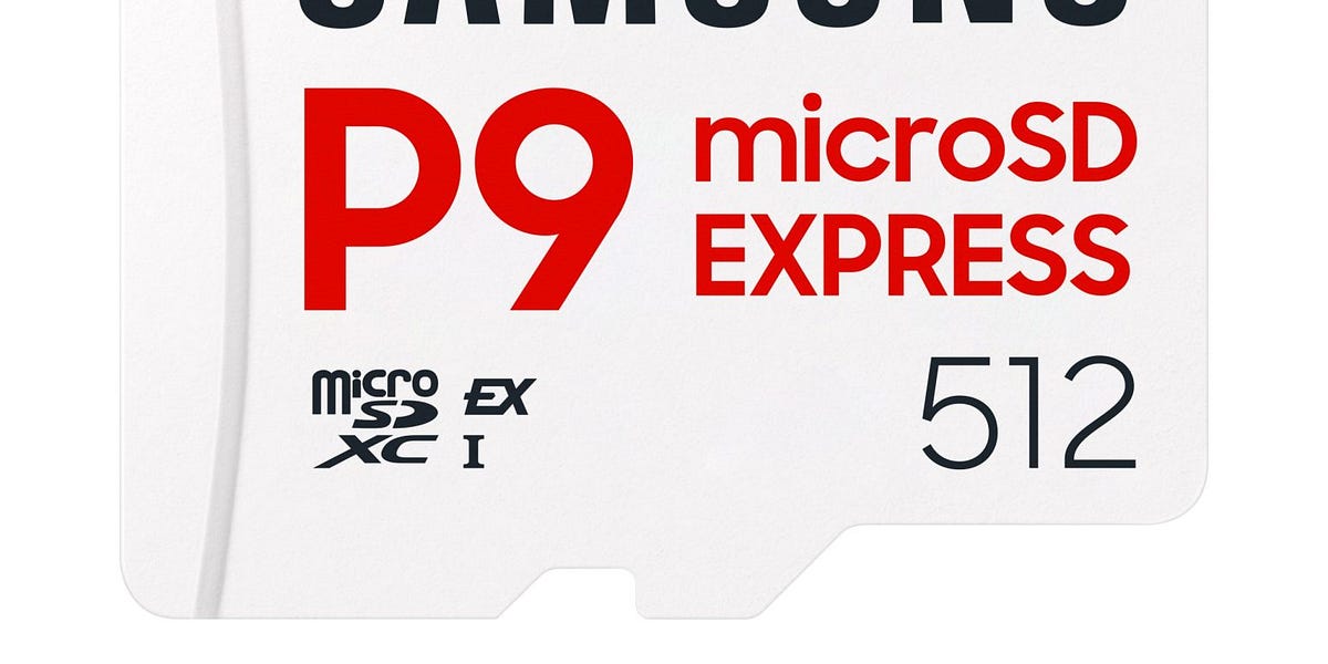 Samsung just announced some brand new microSD Express cards for Switch 2