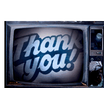 Thank You Thank You So Much Sticker