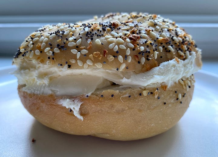 Everything bagel: February 2024 vs. January 2023