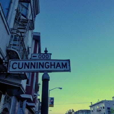 Substack profile picture for @cunningham