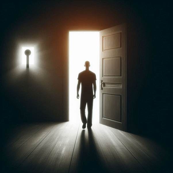 A person walking into a doorway

AI-generated content may be incorrect.
