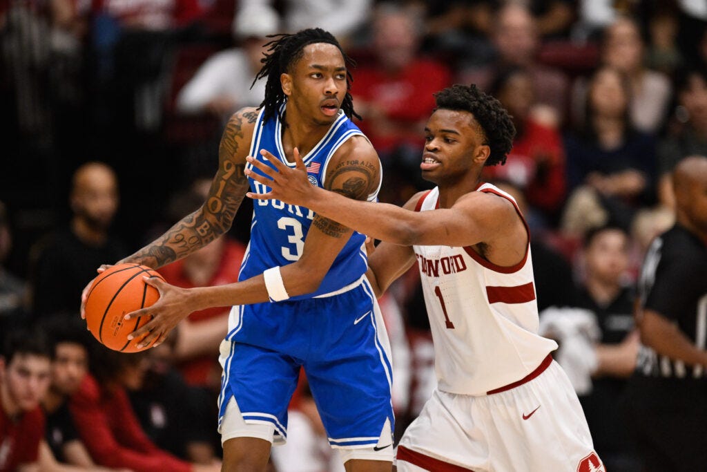 Recap: Stanford Men's Basketball falls to No. 6 Duke at Maples - On3 Recap: Stanford Men's Basketball falls to No. 6 Duke at Maples - On3