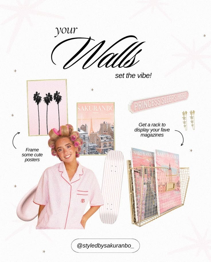 Want to achieve a summer glow up for your room?!? 💗🤭 

#roomdecor #bedroominspo #thatgirl #pinterest #aesthetic

Image credits to the rightful owners 🫶
