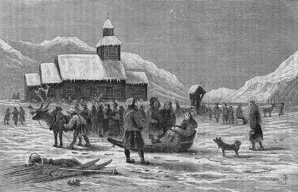 File:Saamelaisia kirkolla.jpg