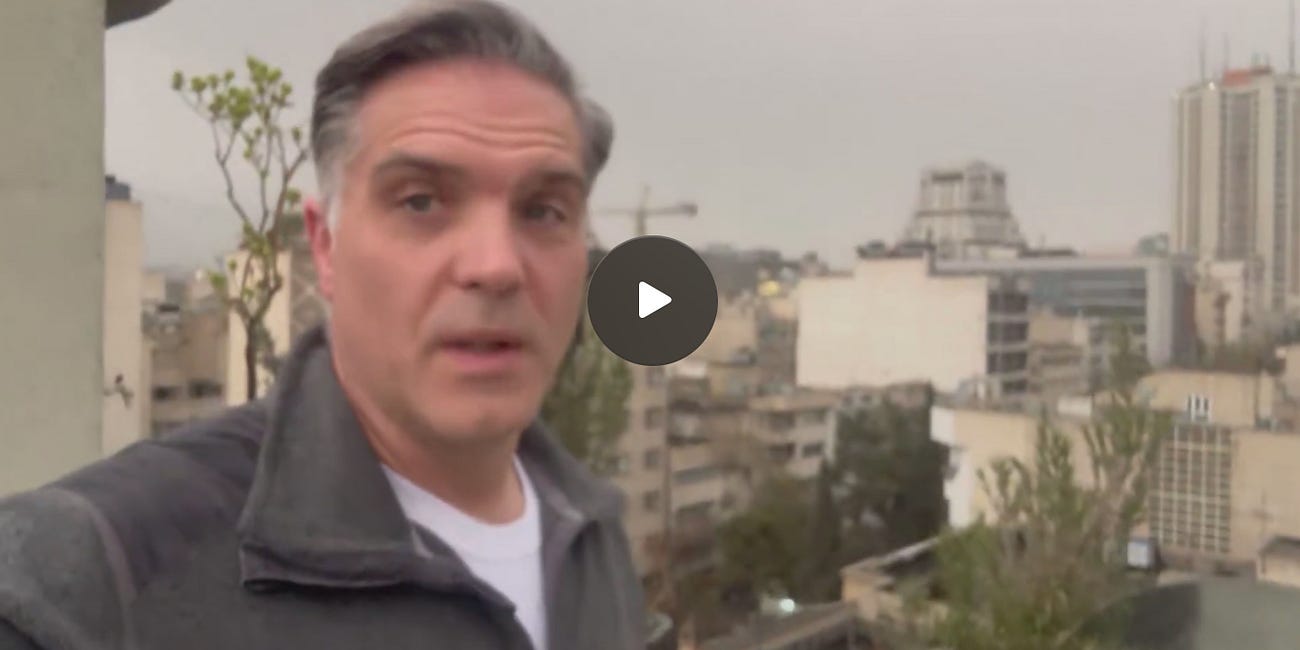 🚨It's raining toxic oil in Tehran, Iran this morning after the United States and Israel blew up massive oil refineries and depots