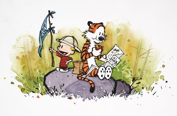Watterson's Calvin and Hobbes Pop Up in French Exhibition