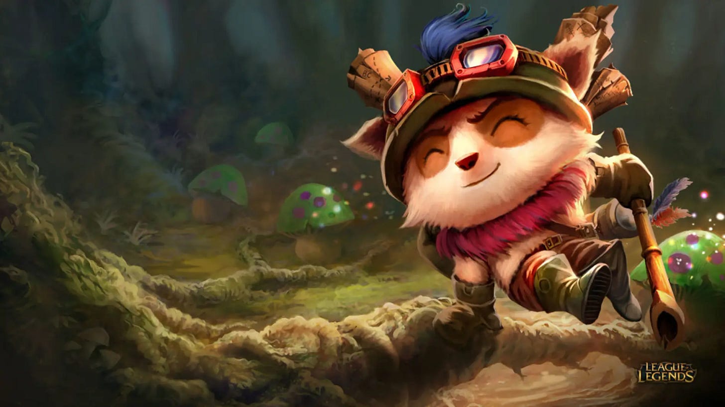 Teemo, de League of Legends