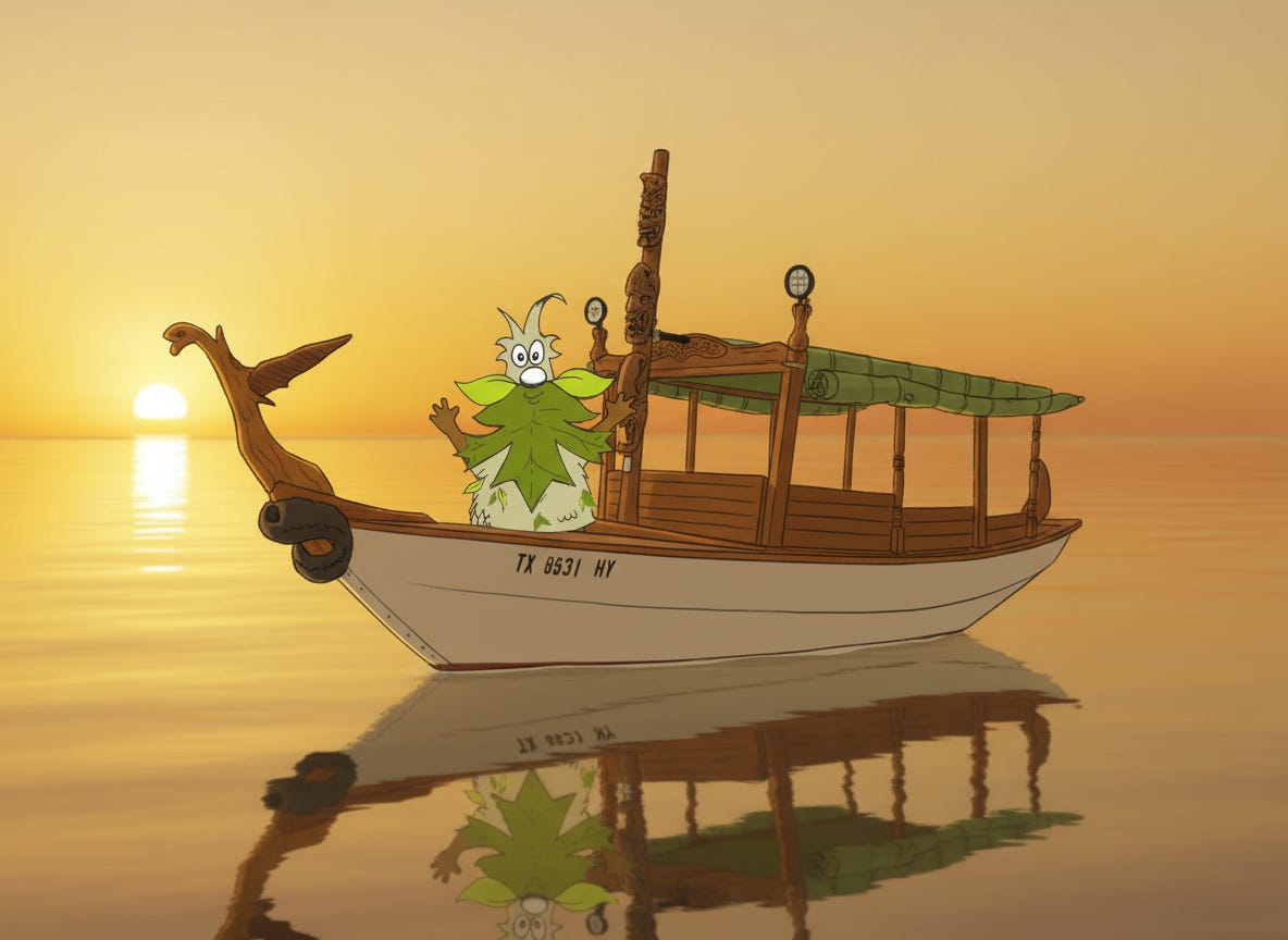 A cartoon of a boat in water

AI-generated content may be incorrect.