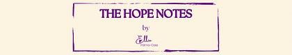The Hope Notes by Ellie Palma-Cass