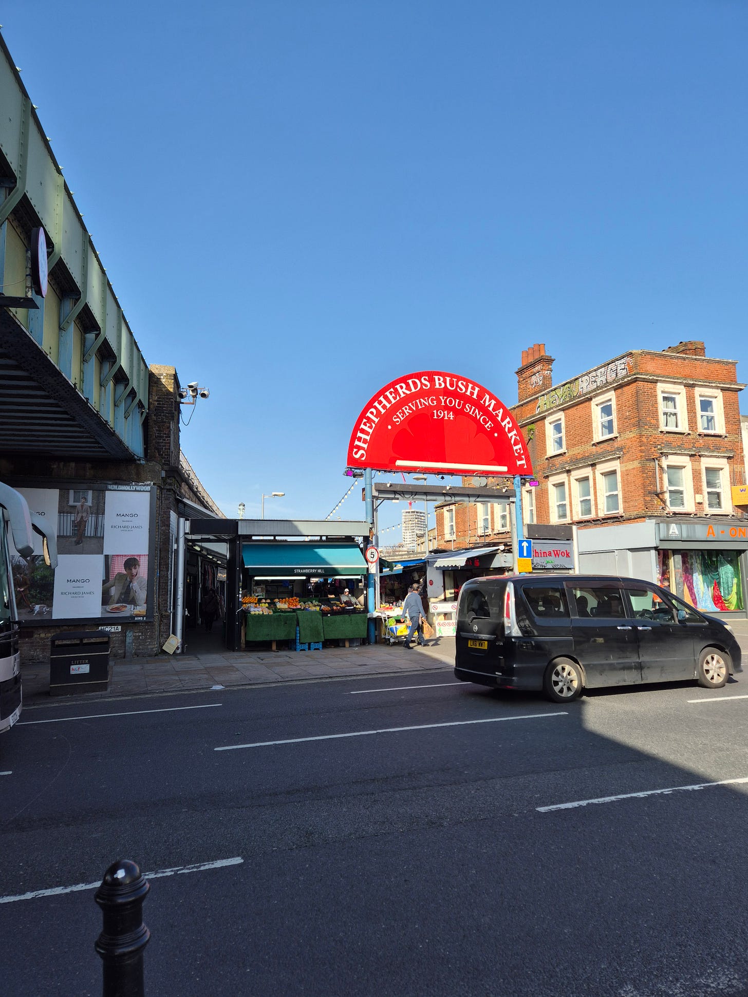 Shepherds Bush Market, by Terry Freedman Shepherds Bush Market, by Terry Freedman